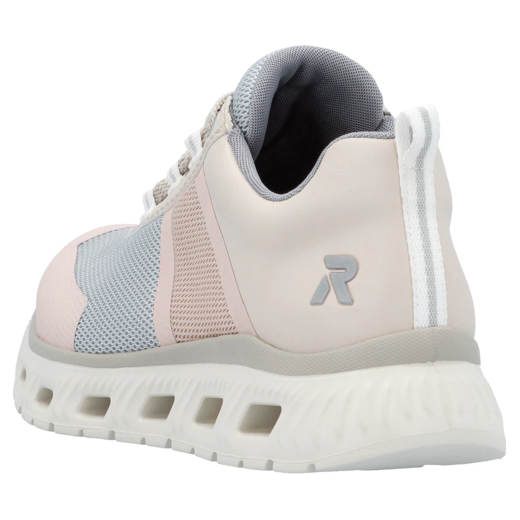RIEKER Sport Sneaker in veganer Verarbeitung Freizeitschuh Halbschuh Schnürschuh ▷ für Nur noch ein Tag übrig