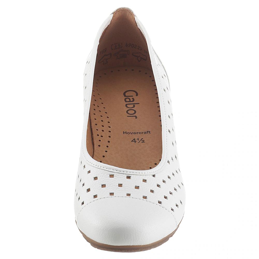 Gabor Ballerina Slipper Freizeitschuh Halbschuh mit luftigem Lochmuster online bestellen 50% Rabatt mit kostenlosem Versand
