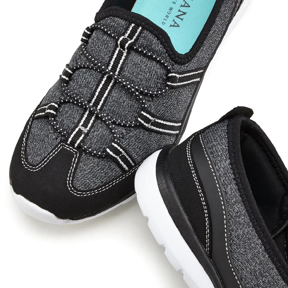 LASCANA Sneaker »Slip-On-Sneaker « im sportiven Look Halbschuh Freizeitschuh Slipper VEGAN ▷ für Günstiger Verkauf