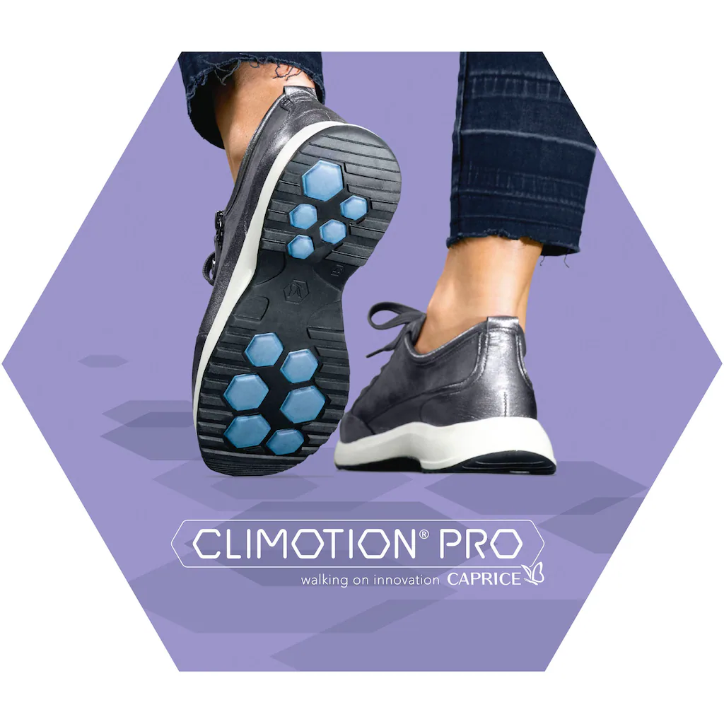 Caprice Plateausneaker Freizeitschuh Halbschuh Komfortschuh mit Logo-Schmetterling kaufen Fabrikverkauf