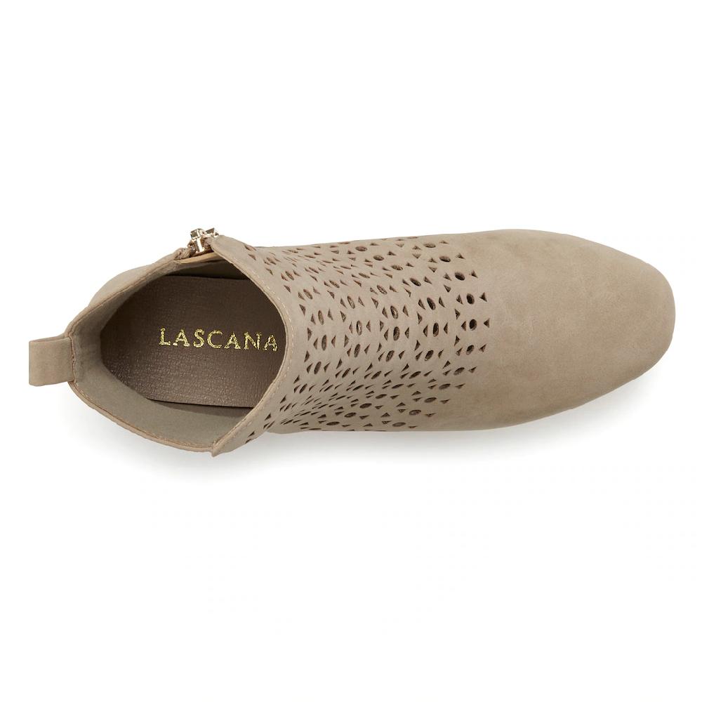 LASCANA Stiefelette Stiefel Boots mit kleinen Cut-Outs VEGAN online kaufen Günstig kaufen