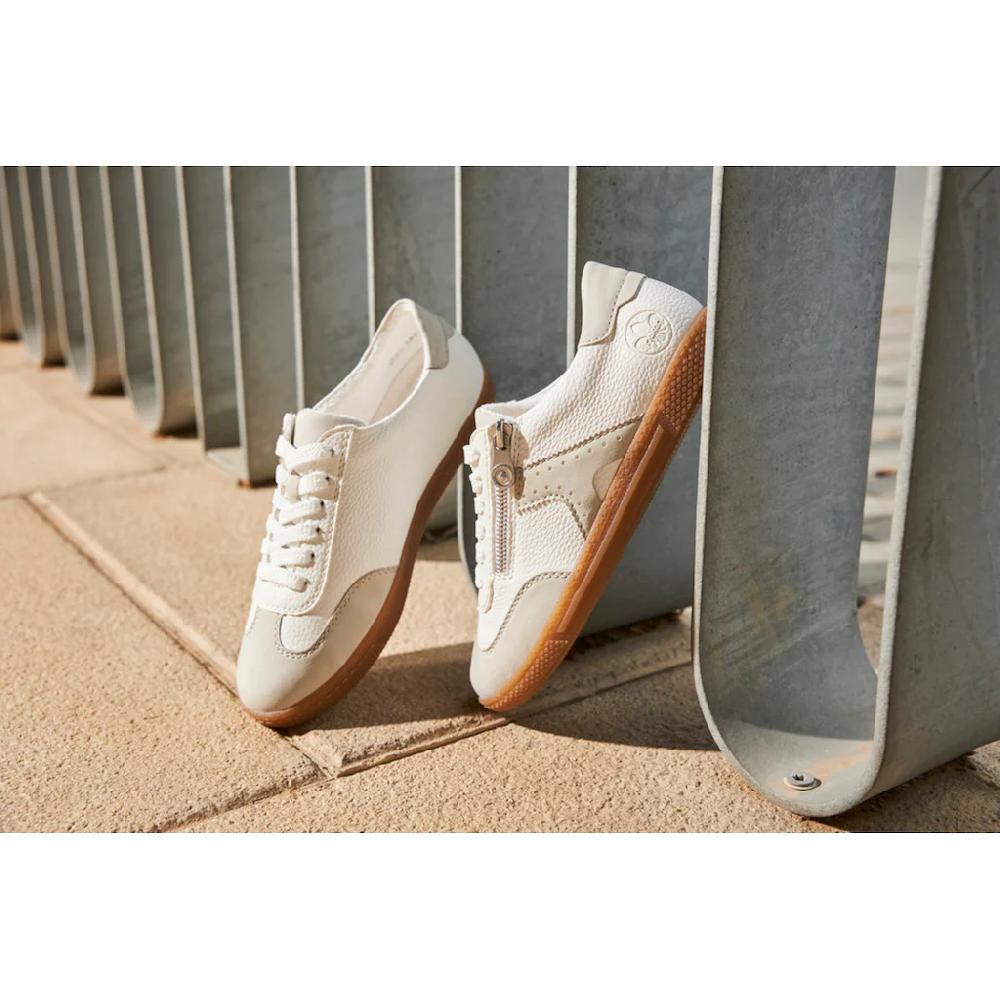 Rieker Sneaker Halbschuh Freizeitschuh Schnürschuh mit Reißverschluss online kaufen Versandkostenfrei