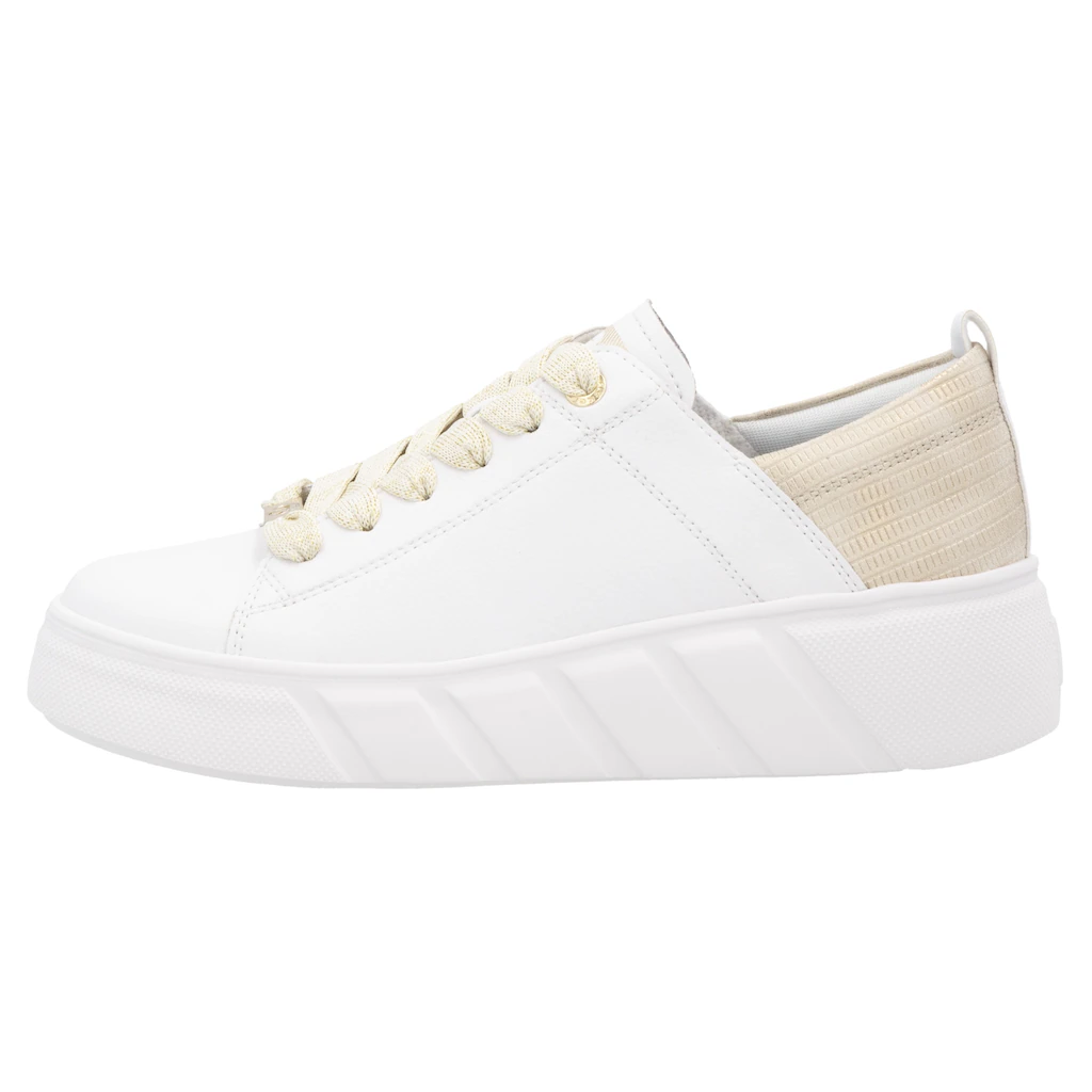RIEKER Sport Plateausneaker Schnürschuh Halbschuh Freizeitsneaker mit Soft-Einlage online bestellen Exklusivangebot