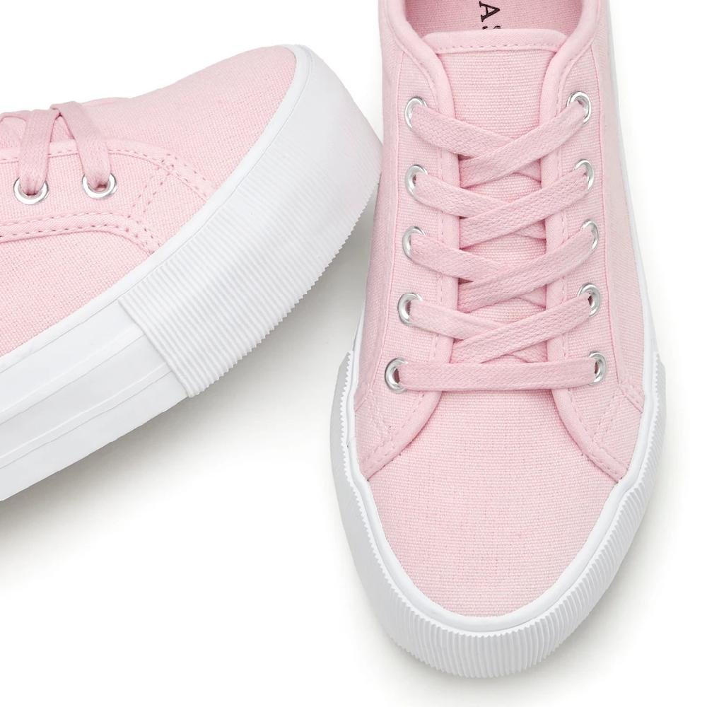 LASCANA Sneaker Schnürhalbschuh Freizeitschuh aus Textil mit Plateausohle online kaufen Weihnachtsangebot