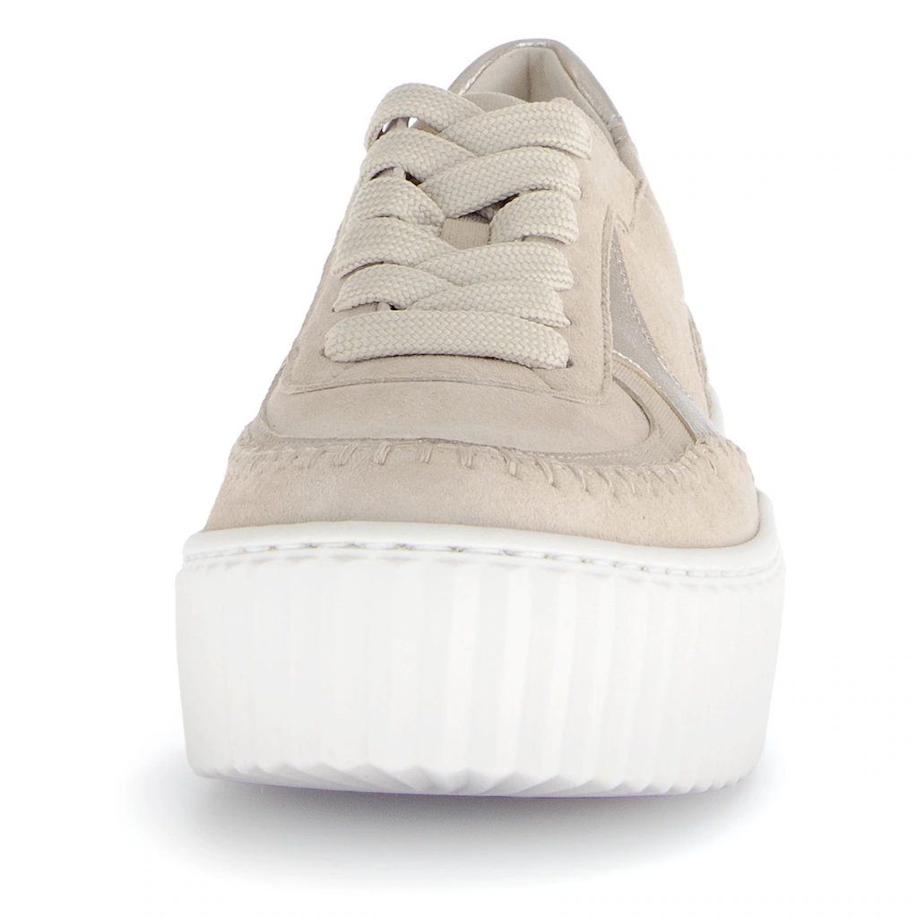 Gabor Plateausneaker Freizeitschuh Halbschuh Schnürschuh mit Best Fitting-Ausstattung kaufen Top Angebot