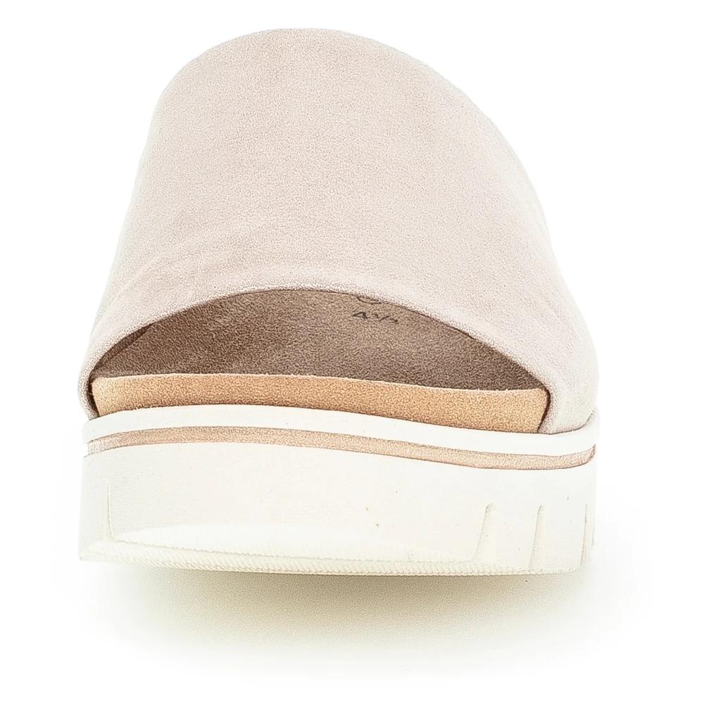 Gabor Pantolette Keilabsatz Sommerschuh Schlappen mit eingearbeitetem Gummizug online kaufen Bestseller