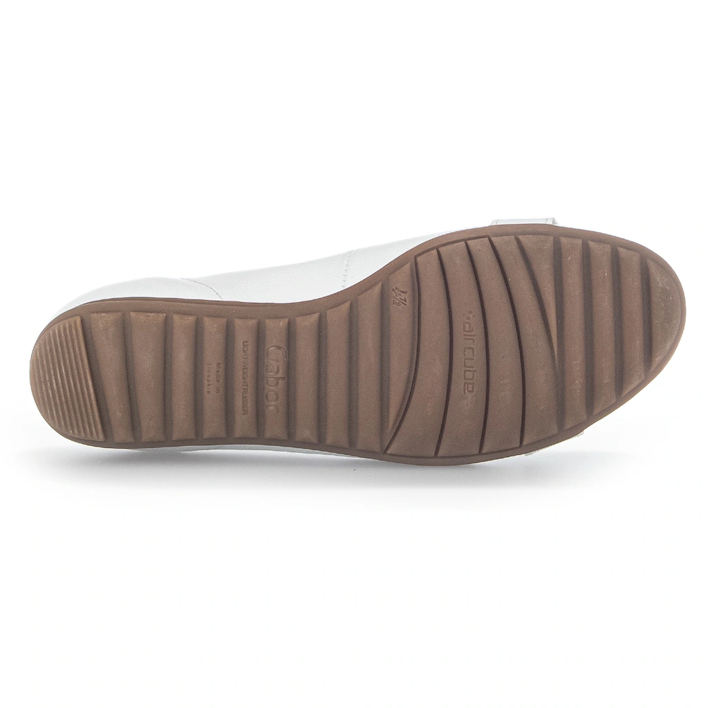 Gabor Ballerina »FLORENZ« Hochzeitsschuh Flache Schuhe Slipper mit eleganter Zierkette bestellen Vierteljährliche Förderung