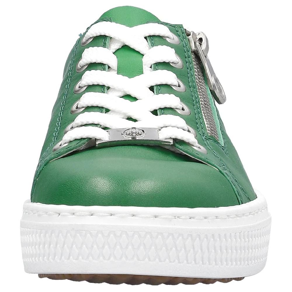 Rieker Plateausneaker mit seitlichem Reißverschluss Freizeitschuh Halbschuh Schnürschuh online kaufen zollfrei
