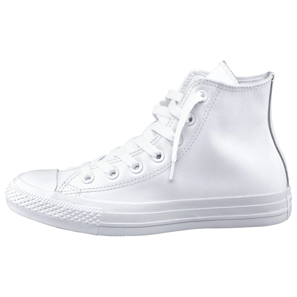 Converse Sneaker »Chuck Taylor All Star Hi Monocrome Leather« auf Rechnung bestellen Schlussverkauf