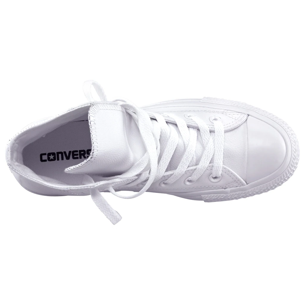 Converse Sneaker »Chuck Taylor All Star Hi Monocrome Leather« auf Rechnung bestellen Schlussverkauf