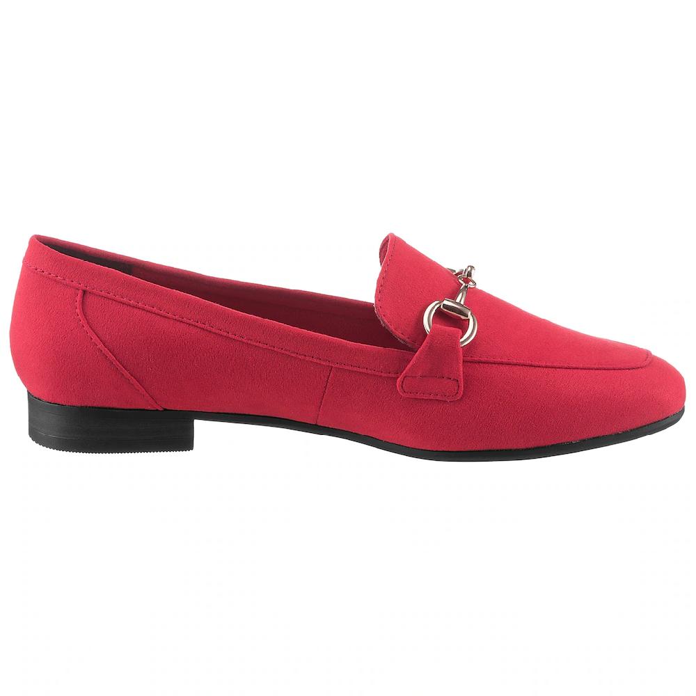 MARCO TOZZI Slipper Blockabsatz Loafer Businessschuh mit Schmuckspange ▷ für Cyber Monday