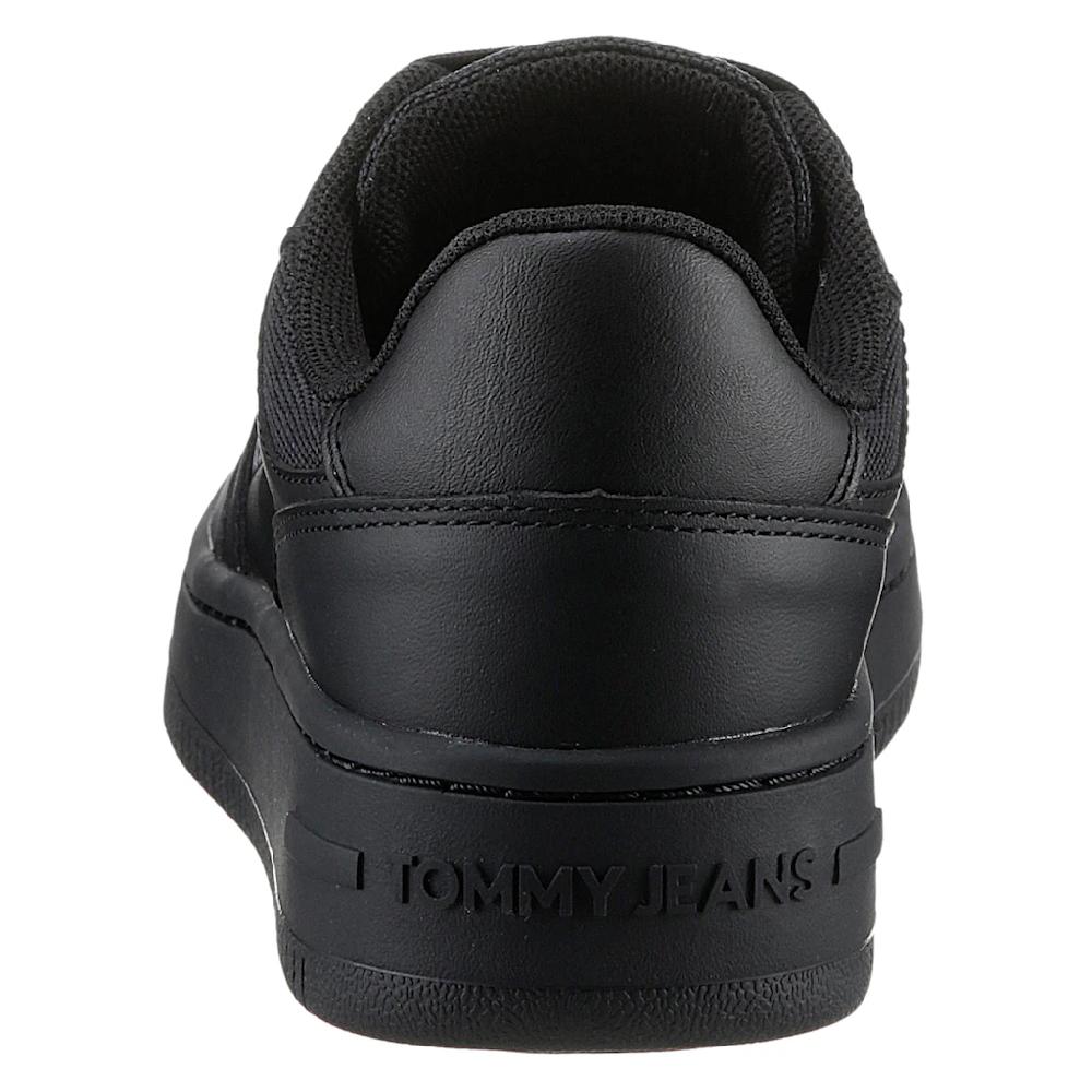 Tommy Jeans Plateausneaker »TJW RETRO BASKET ESS« Freizeitschuh Halbschuh Schnürschuh mit seitlicher Logoflagge online bestellen Valentinstagsangebot