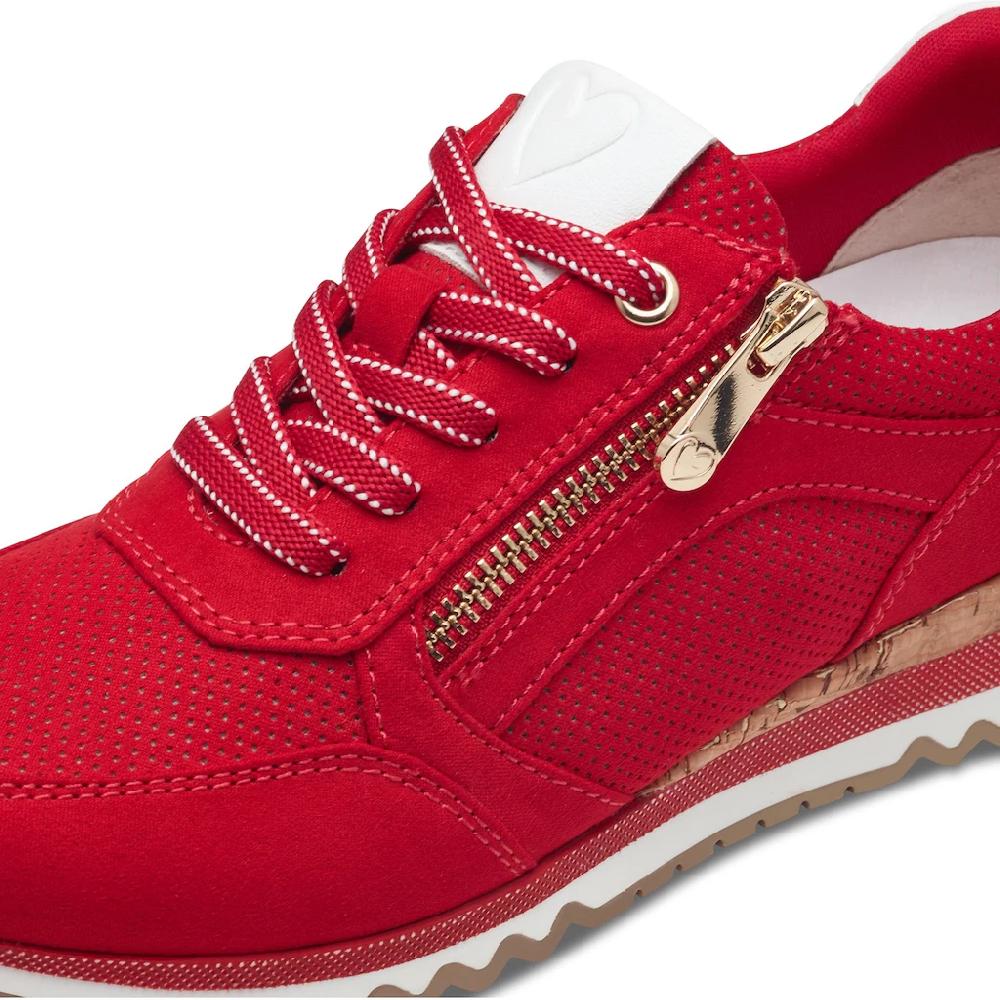 MARCO TOZZI Keilsneaker Freizeitschuh Halbschuh Schnürschuh in veganer Verarbeitung ▷ für Top Angebot