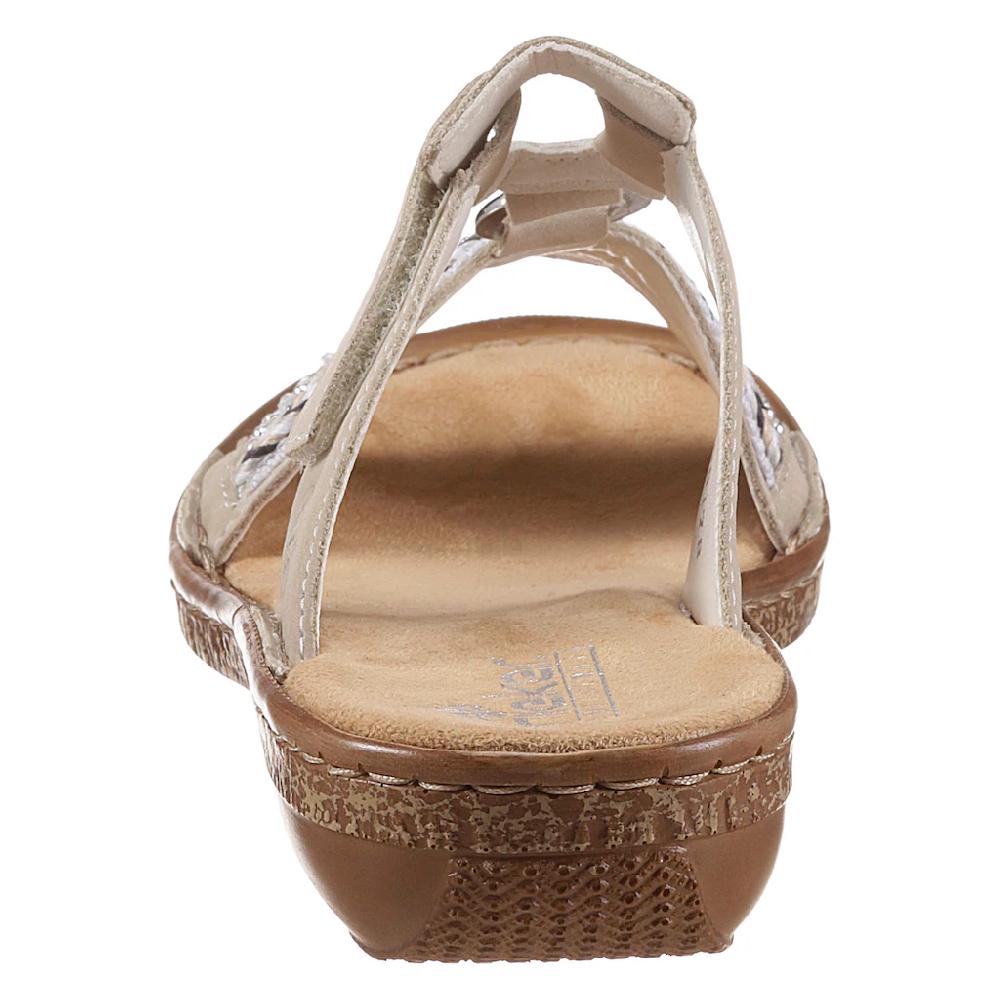 Rieker Pantolette mit modischem Schmuckring online kaufen Zeitlich begrenztes Angebot