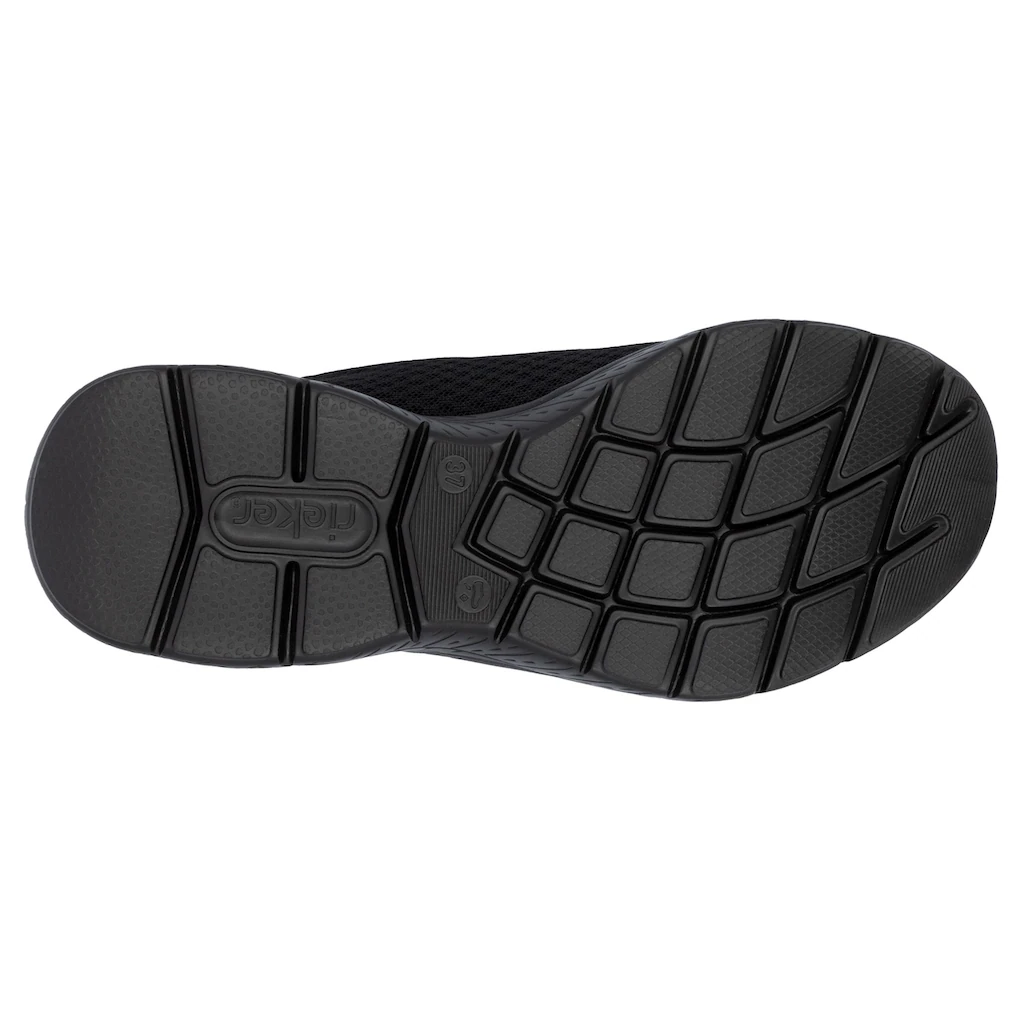 RIEKER Sport Slip-On Sneaker Trekking Schuh Freizeitschuh Slipper mit einfachem Schnellverschluss kaufen Exklusive Angebote