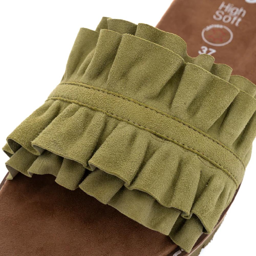 Ara Pantolette »KENT« Slides Flats Sandale mit geraffter Bandage VIP-Rabatte