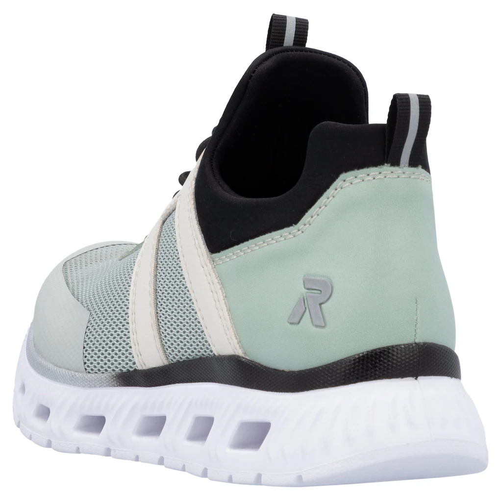 RIEKER Sport Slip-On Sneaker Chunky Slipper Freizeitschuh in veganer Verarbeitung kaufen Wochenangebot