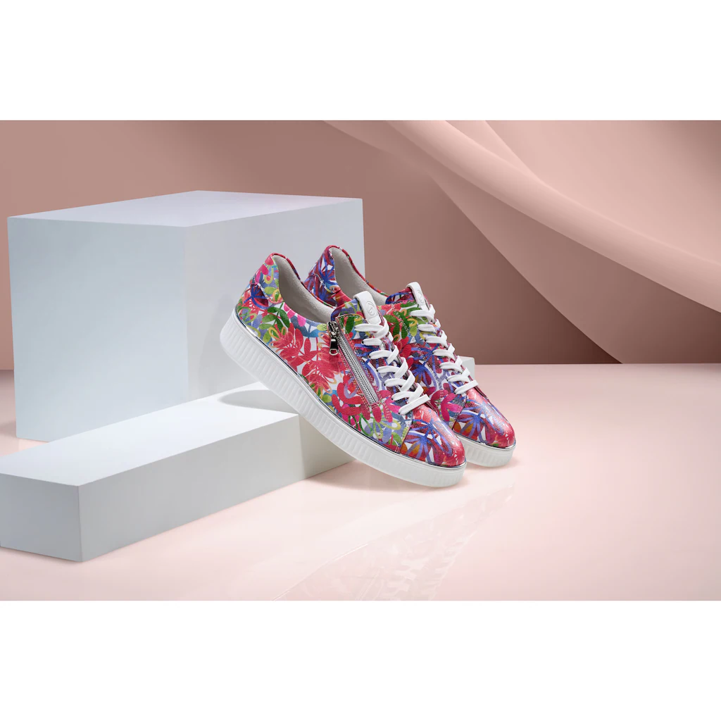 Remonte Plateausneaker Freizeitschuh Halbschuh Schnürer mit gepolstertem Schaftrand ▷ für Nur für heute