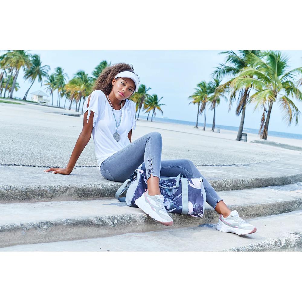 LASCANA Sneaker mit ultraleichter Chunky-Sohle Schnürhalbschuh Freizeitschuh kaufen Discount Store für neue Produkte