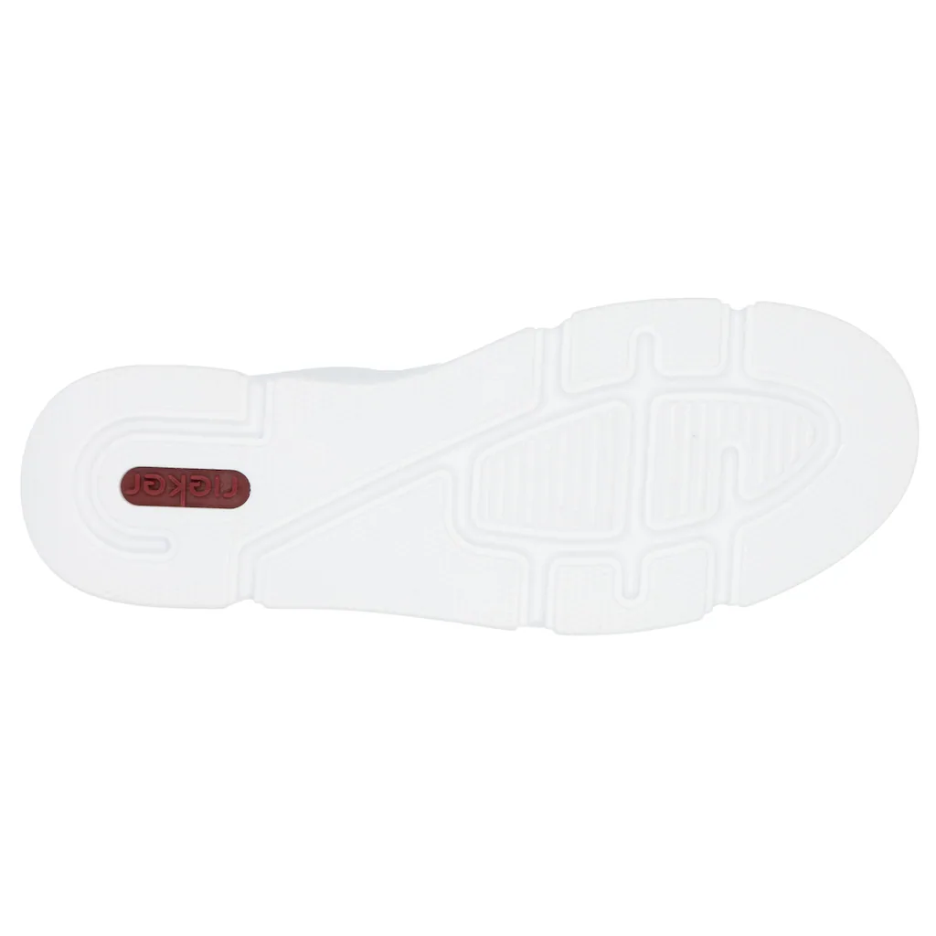 Rieker Plateausneaker in monochromer Optik Freizeitschuh Halbschuh Schnürschuh kaufen zollfrei