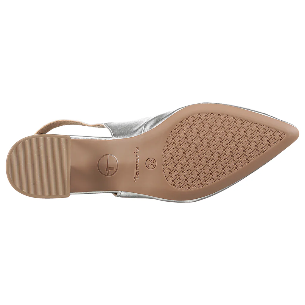 Tamaris Slingpumps Blockabsatz Abendschuh Businessschuh mit verstellbarer Schnalle online bestellen Outlet