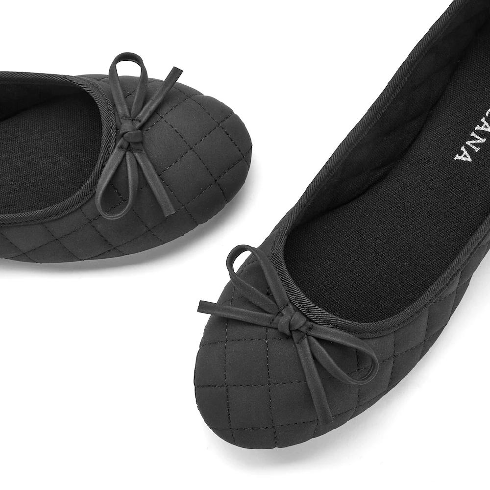 LASCANA Ballerina mit Schleifenapplikation VEGAN online bestellen Meist gekauft
