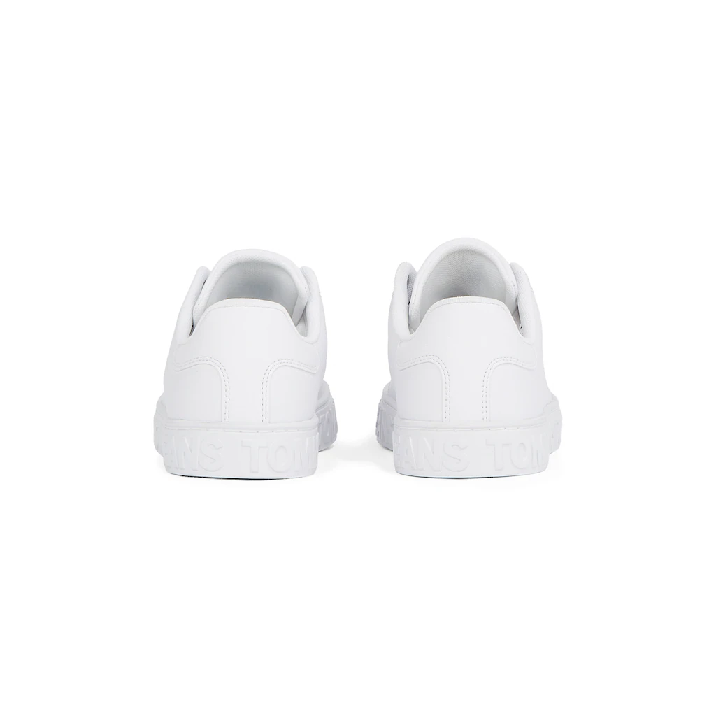 Tommy Jeans Plateausneaker »TJW LOGO OUTSOLE SNEAKER ESS« Freizeitschuh Halbschuh Schnürschuh mit seitlicher Logoflagge kaufen Flash Sale