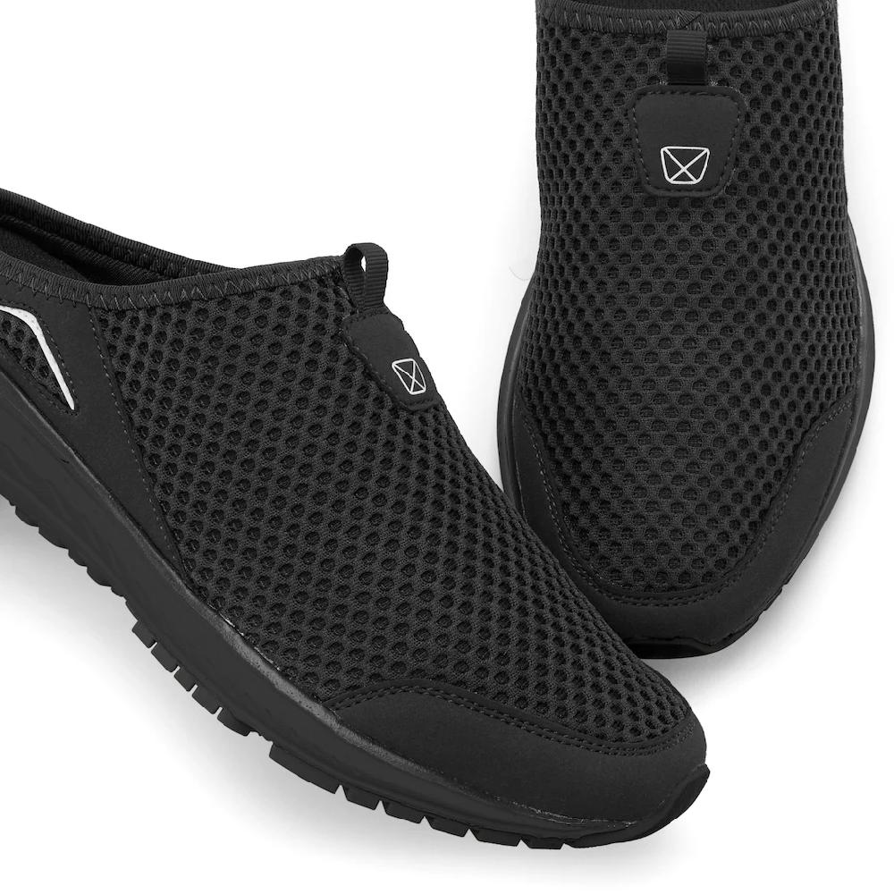 AUTHENTIC LE JOGGER Sabot Clog Pantolette Schlappen aus hochwertigem Textil Unisex online bestellen Exklusivangebot
