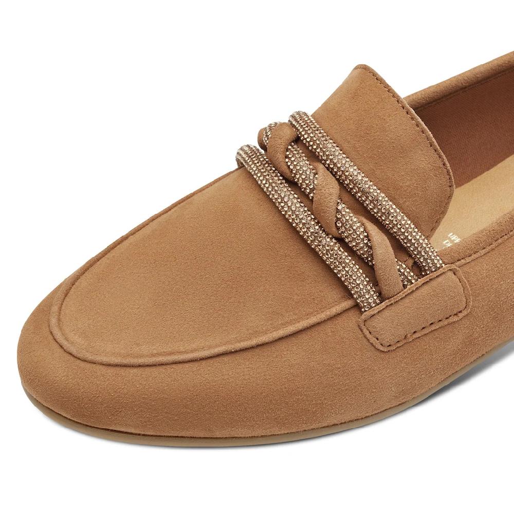 MARCO TOZZI Slipper Blockabsatz Loafer Businessschuh Schlupfschuh mit Zierriegel bestellen Tiefpreis