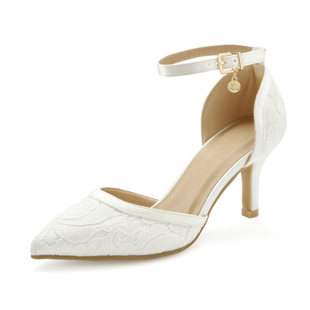 LASCANA Pumps Riemchenpumps mit bequemer Absatzhöhe VEGAN online bestellen Neueste Stile
