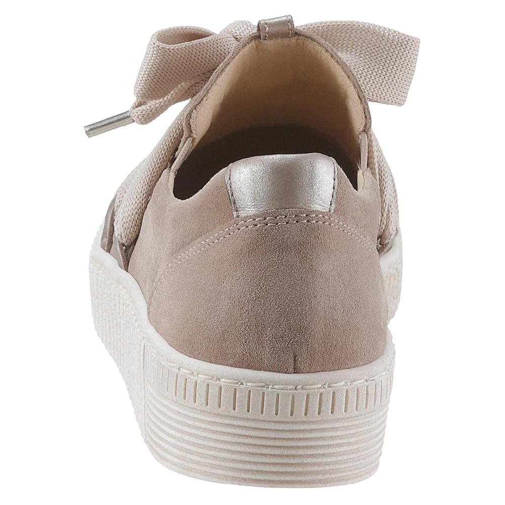 Gabor Plateausneaker Schnürschuh Halbschuh Slipper mit aufgesetzter Zierschnürung Riesige Rabatte