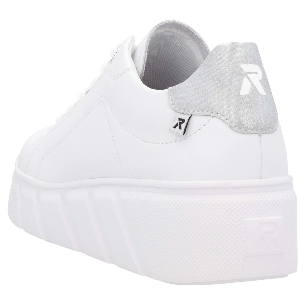 RIEKER Sport Plateausneaker Schnürschuh Freizeitschuh Halbschuh mit herausnehmbarer Einlegesohle bestellen Clearance-Verkauf