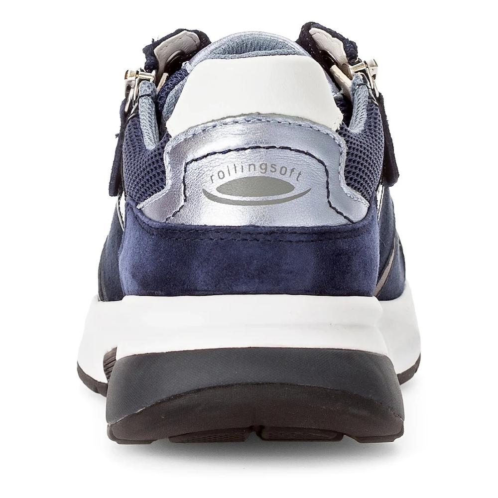 Gabor Rollingsoft Keilsneaker Freizeitschuh Halbschuh Schnürer mit gepolstertem Schaftrand kaufen Speichern exportieren