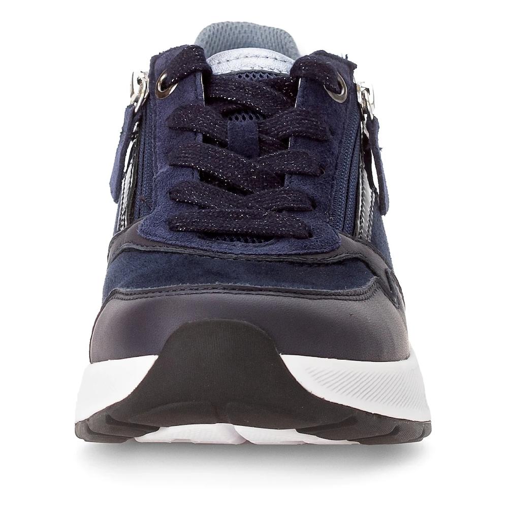 Gabor Rollingsoft Keilsneaker Freizeitschuh Halbschuh Schnürer mit gepolstertem Schaftrand kaufen Speichern exportieren