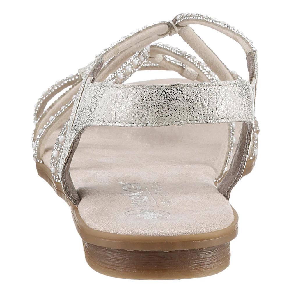 Rieker Riemchensandale Sommerschuh Sandalette Blockabsatz mit Gummizügen für guten Sitz kaufen Hotsell