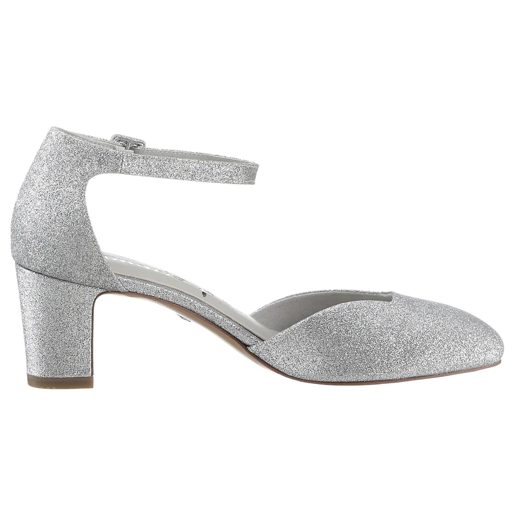 Tamaris Spangenpumps Abendschuh Festtagsschuh Brautschuh Trichterabsatz mit ANTIshokk kaufen Limitierter Zeitrabatt