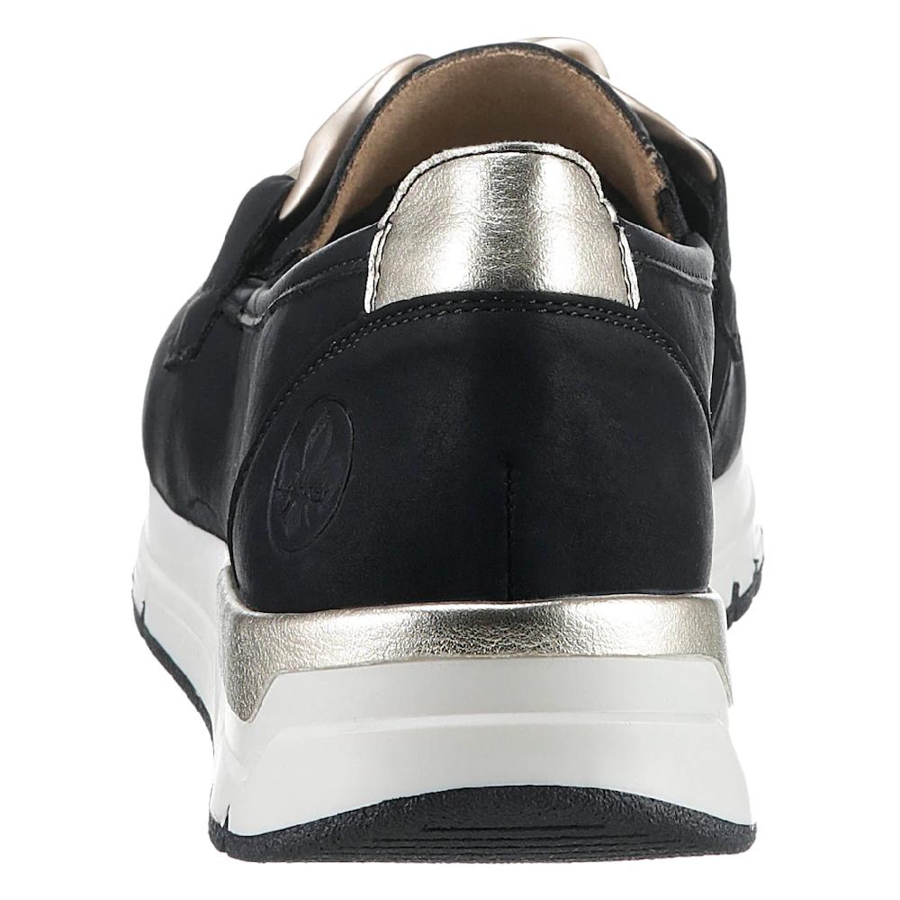 Rieker Slip-On Sneaker Slipper Freizeitschuh mit herausnehmbarer Innensohle ▷ für Rabatt