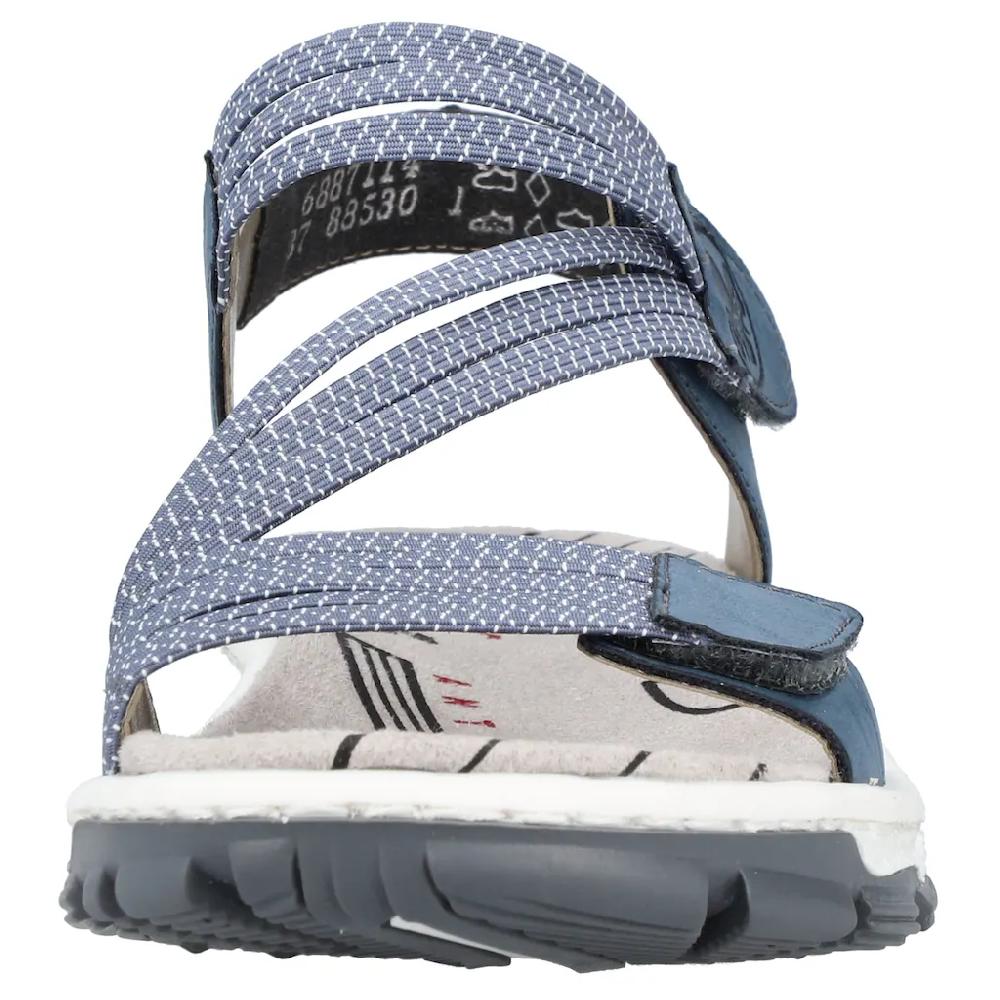 Rieker Riemchensandale Sommerschuh Sandalette Klettschuh im Sportslook ▷ für Preisnachlass