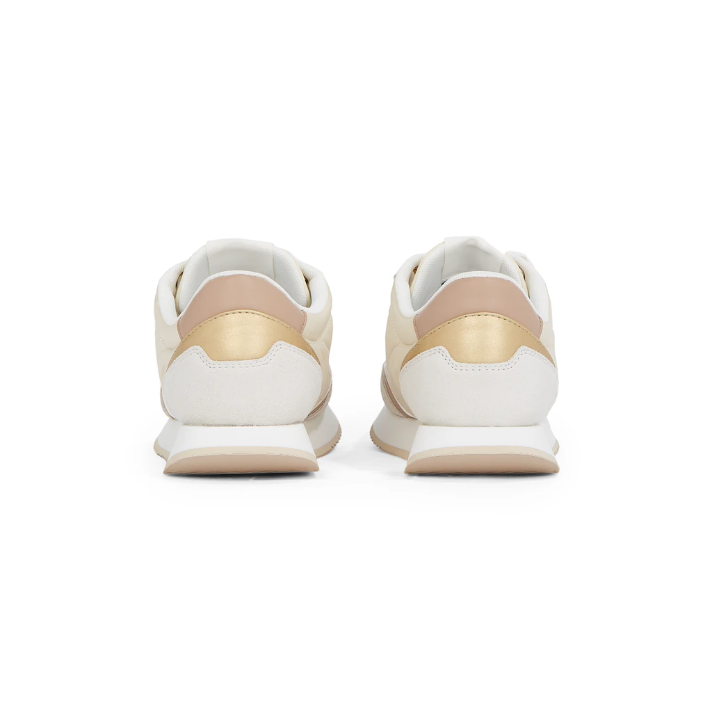 Tommy Hilfiger Plateausneaker »ESSENTIAL RUNNER« Freizeitschuh Halbschuh Schnürschuh mit Kontrastbesätzen online bestellen Weihnachtsangebot