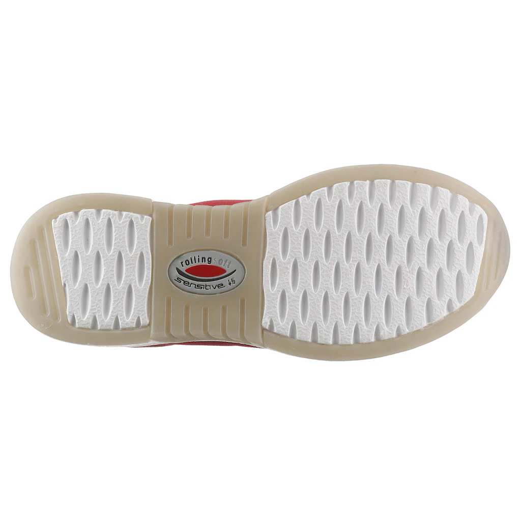 Gabor Rollingsoft Keilsneaker Freizeitschuh Halbschuh Schnürschuh im sommerlichem Materialmix online kaufen Kauf eins, bekomm eins gratis