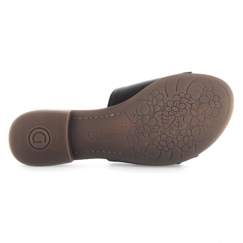 Gabor Pantolette »RHODOS« Blockabsatz Sommerschuh Komfortschuh in Weite G (= weit) Sonderangebote