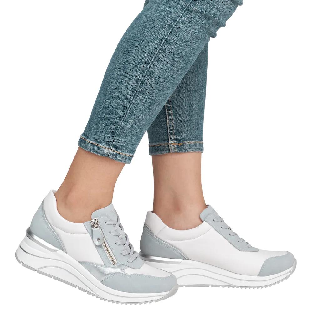 Remonte Keilsneaker Freizeitschuh Halbschuh Schnürschuh vegane Verarbeitung online kaufen Super Sparpreis