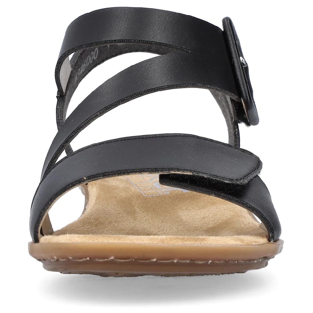 Rieker Sandalette Sommerschuh Sandale Keilabsatz mit Klett kaufen Begrenzte Freigabe