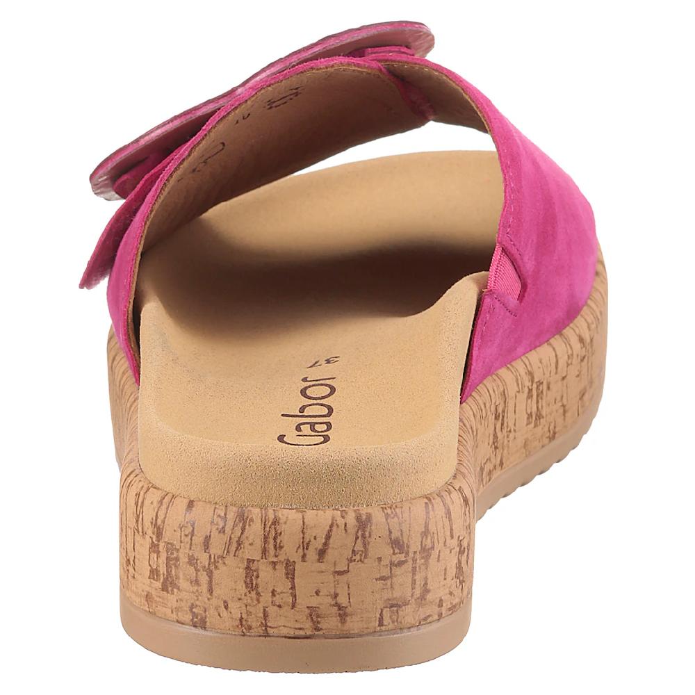 Gabor Pantolette Plateau Sommerschuh Bequemschuh Best Fitting für gute Passform Letzte 2 Tage