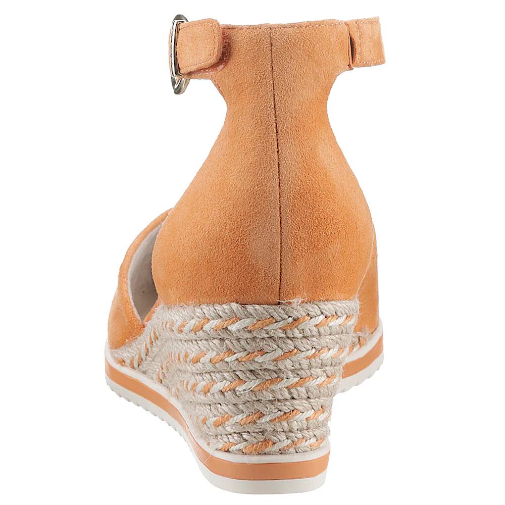 Tamaris Keilpumps Keilabsatz Schlupfschuh Riemchensandale mit modischem Jute-Besatz bestellen Speichern exportieren