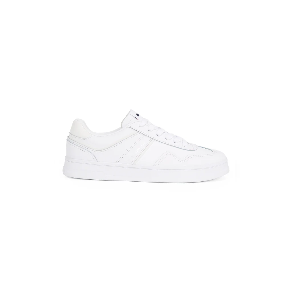 Tommy Jeans Plateausneaker »THE GREENWICH LEATHER« Freizeitschuh Halbschuh Schnürschuh im Basket-Look online kaufen Im Verkauf