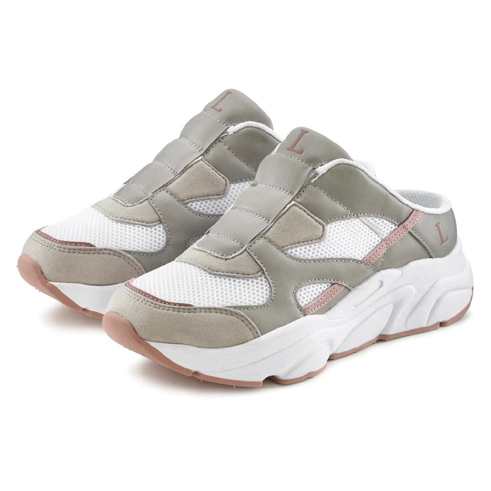 LASCANA Slip-On Sneaker mit Chunky Sohle Sabot Clog Freizeitschuh ▷ für 50% Rabatt für begrenzte Zeit
