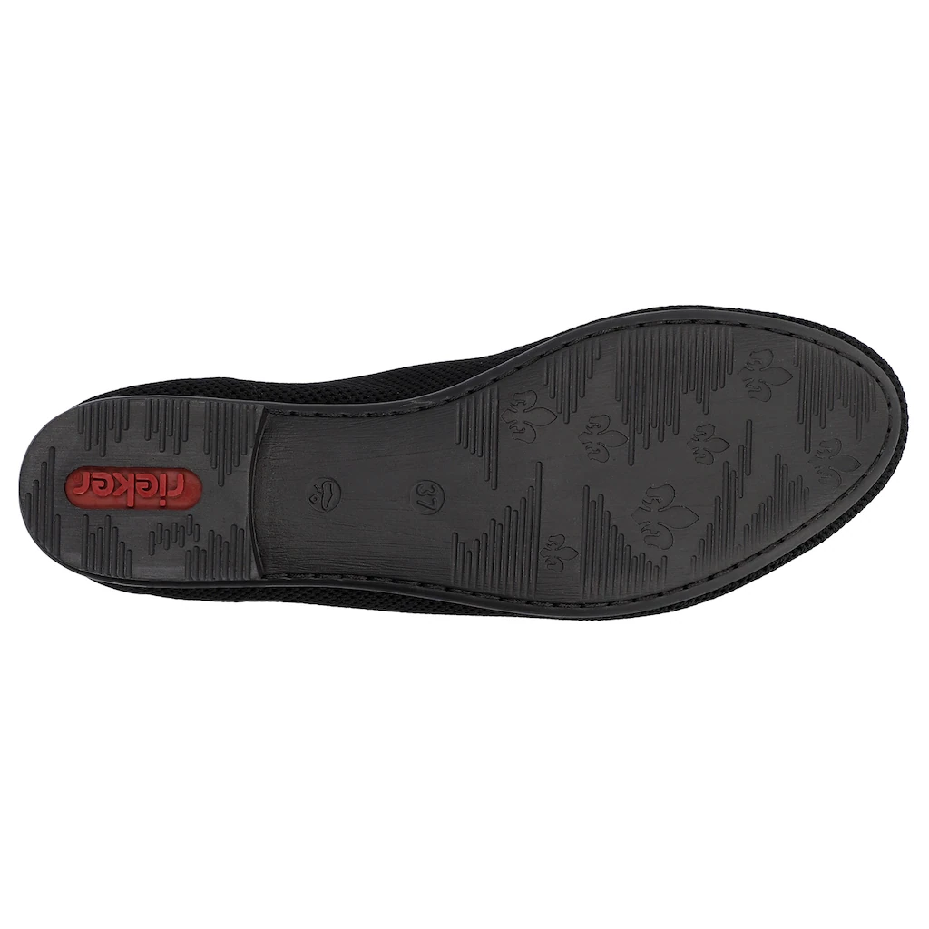 Rieker Slipper Loafer Business Schuh mit Strass-Steinchen verziert ▷ für Outlet