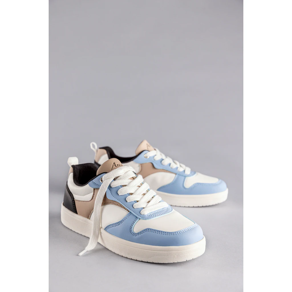Aniston SHOES Sneaker Freizeitschuh Halbschuh Schnürschuh - NEUE KOLLEKTION auf Rechnung Schlussverkauf