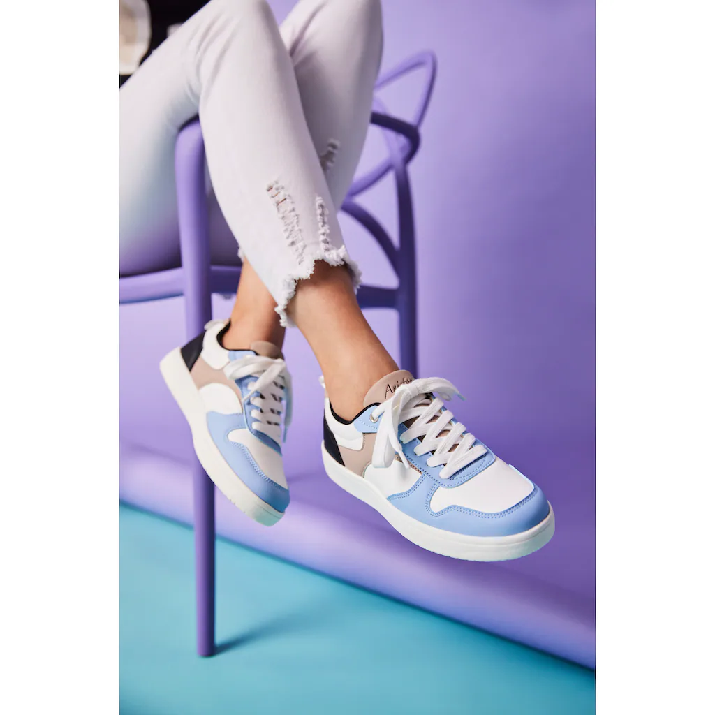 Aniston SHOES Sneaker Freizeitschuh Halbschuh Schnürschuh - NEUE KOLLEKTION auf Rechnung Schlussverkauf